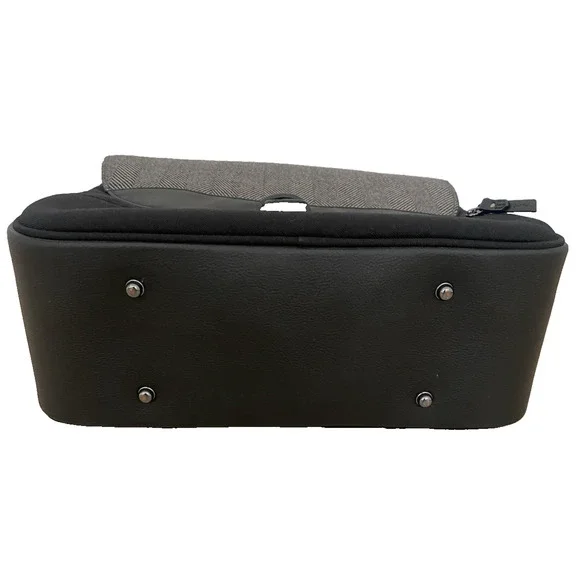 Nuna Verona Baby Diaper Bag Messenger Shoulder Strap Backpack Black Gray EUC - Picture 5 of 14